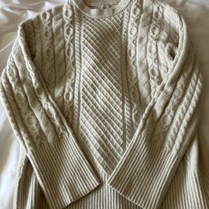 Cream Knit Sweater